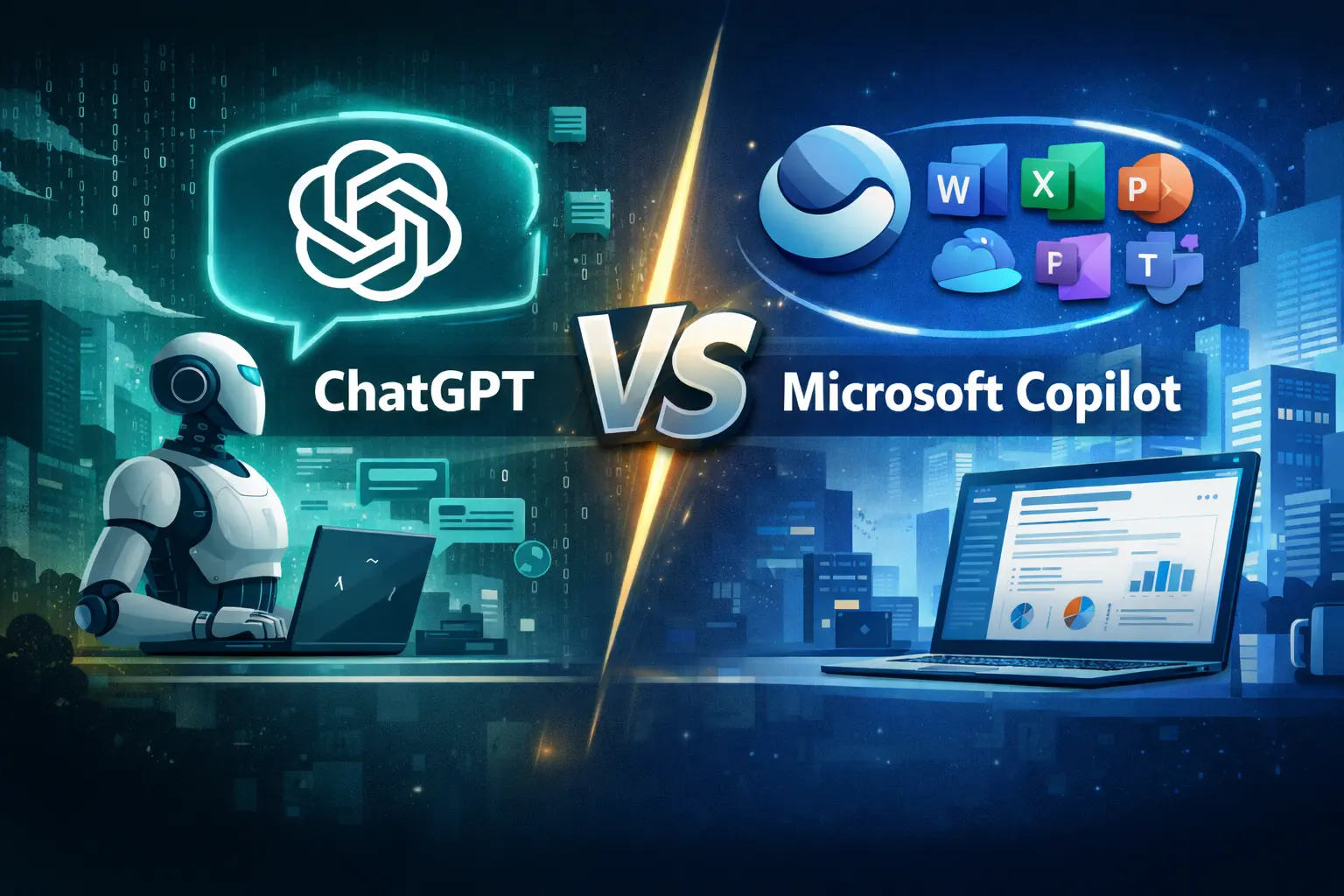 Diferencias entre ChatGPT y Microsoft Copilot en empresas